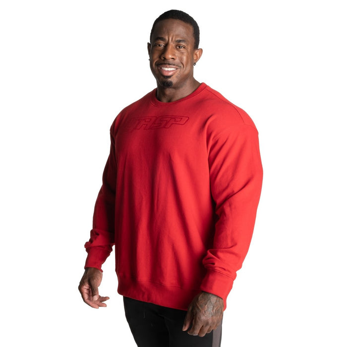 GASP Division Crewneck Chilli Red - Small - Crewneck at MySupplementShop by Gasp