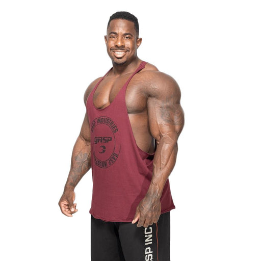 GASP Stringer Maroon - Medium - Stringer at MySupplementShop by Gasp