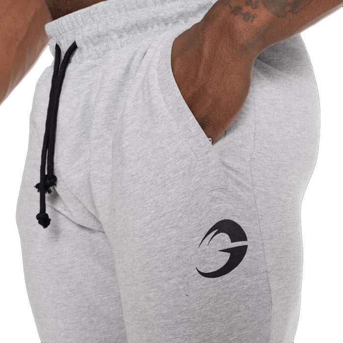 GASP Tapered Joggers Light Grey Melange