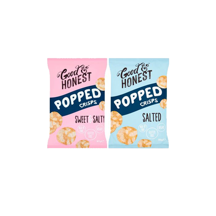 Good & Honest Pop Chips- 8 x 85g