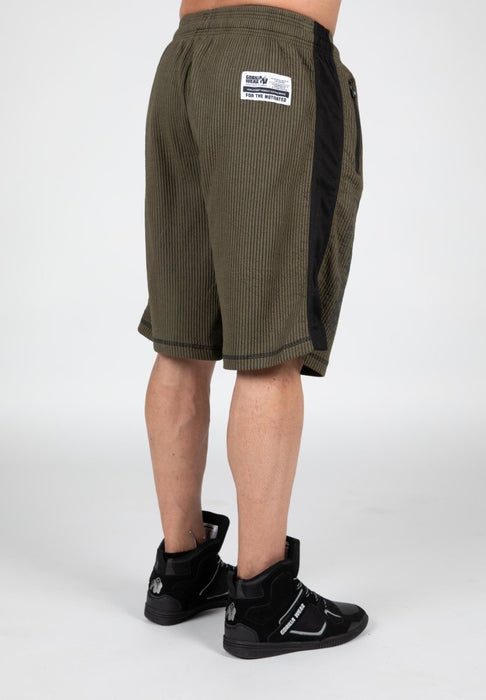 Gorilla Wear Augustine Old School Shorts - Army Green