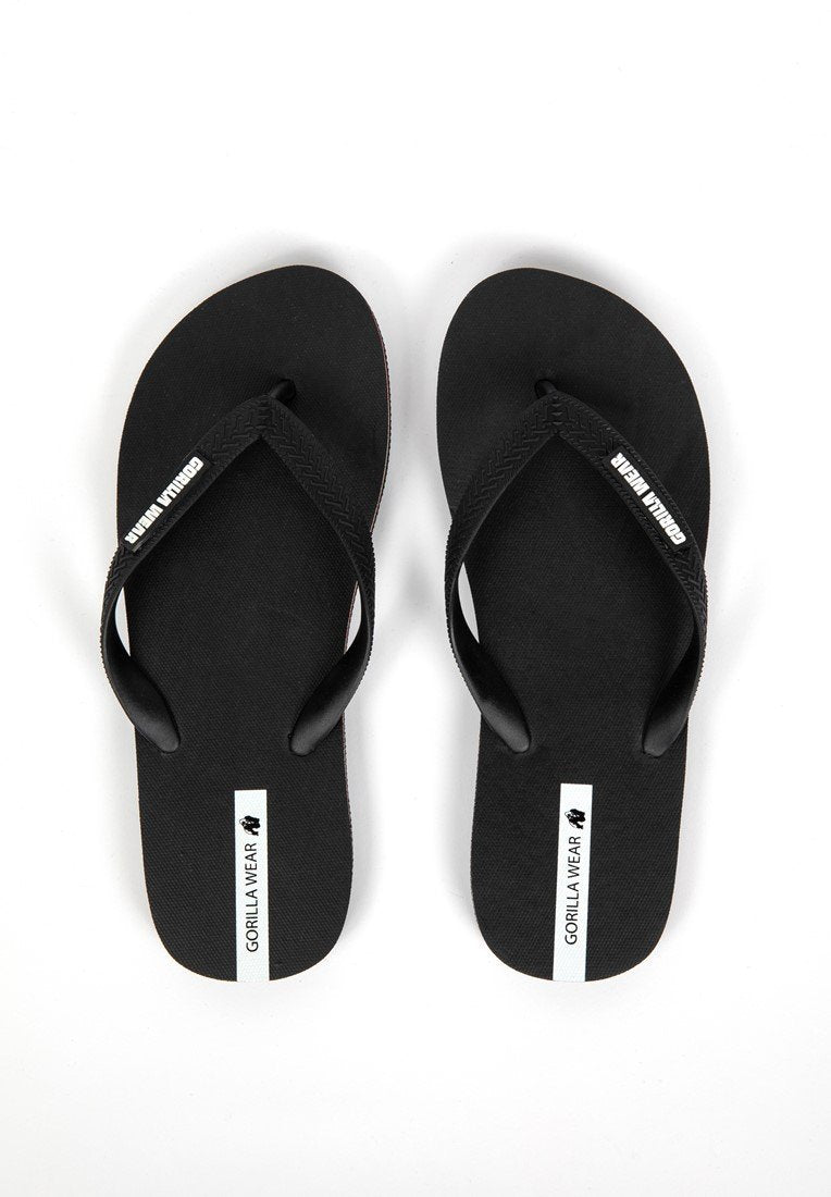 Gorilla Wear Komo Flip Flops Black