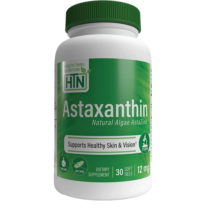 Health Thru Nutrition Astaxanthin 12mg 30 Softgels