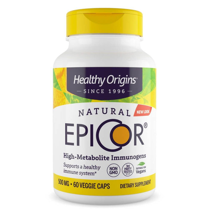 Healthy Origins Epicor 500 mg 60 Veggie Capsules - Immune Support at MySupplementShop by Healthy Origins