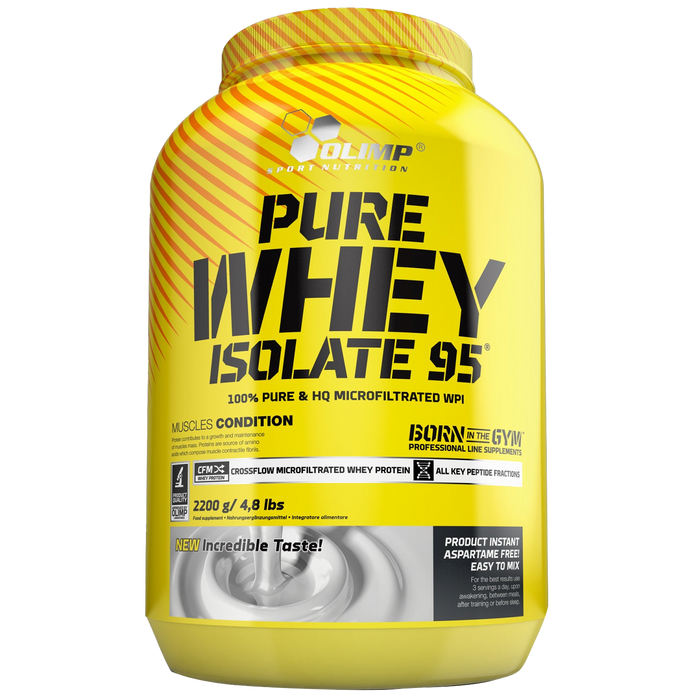 Olimp Nutrition Pure Whey Isolate 95, Vanille – 2200 Gramm