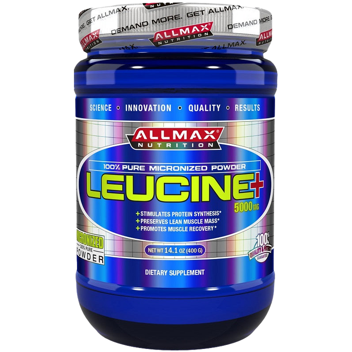 AllMax Nutrition Leucine +, 5000mg - 400 grams