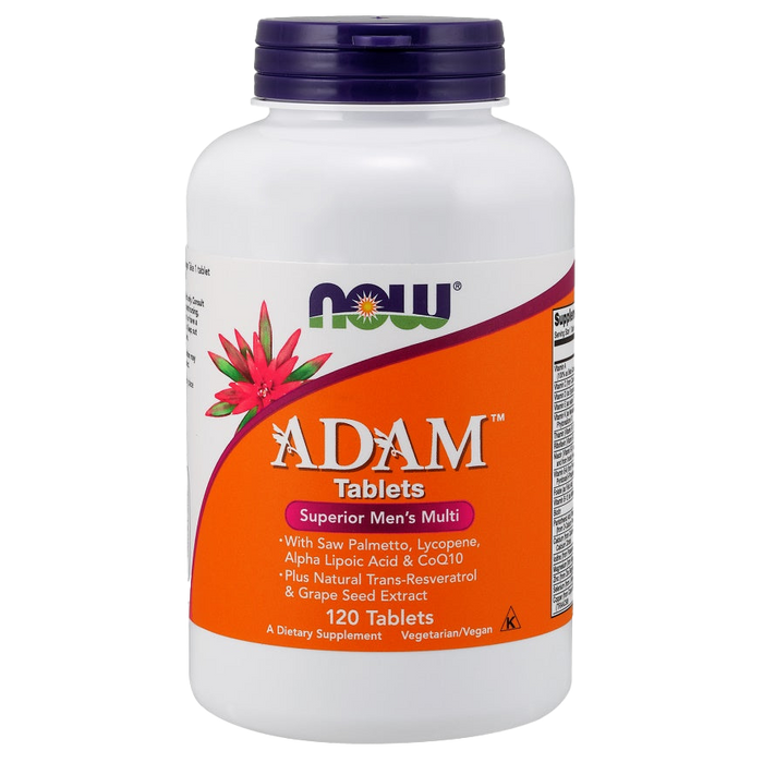 NOW Foods ADAM Multi-Vitamin for Men - 120 tablets