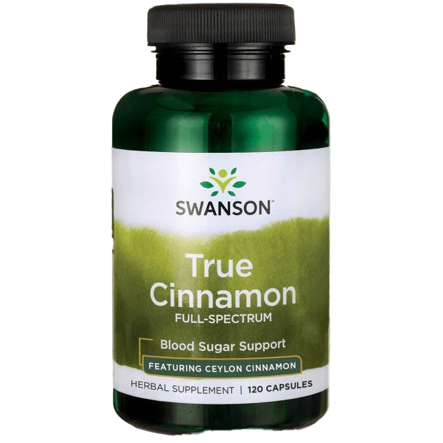 Swanson True Cinnamon Full Spectrum - 120 caps