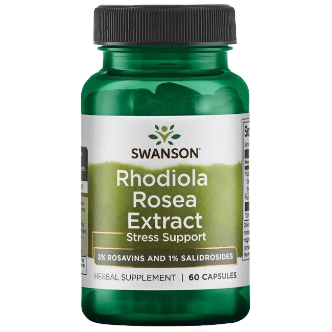 Swanson Rhodiola Rosea Extract - 60 caps