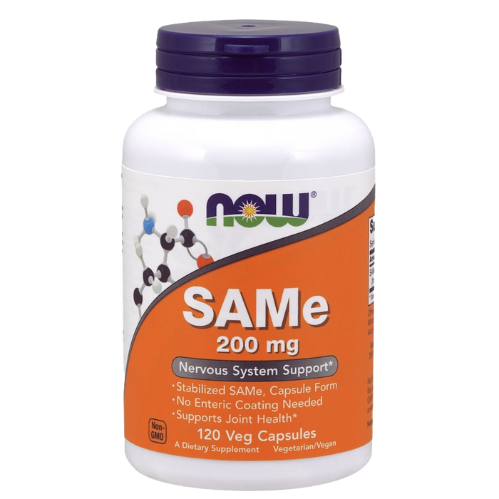 NOW Foods SAMe, 200 mg – 120 Kapseln