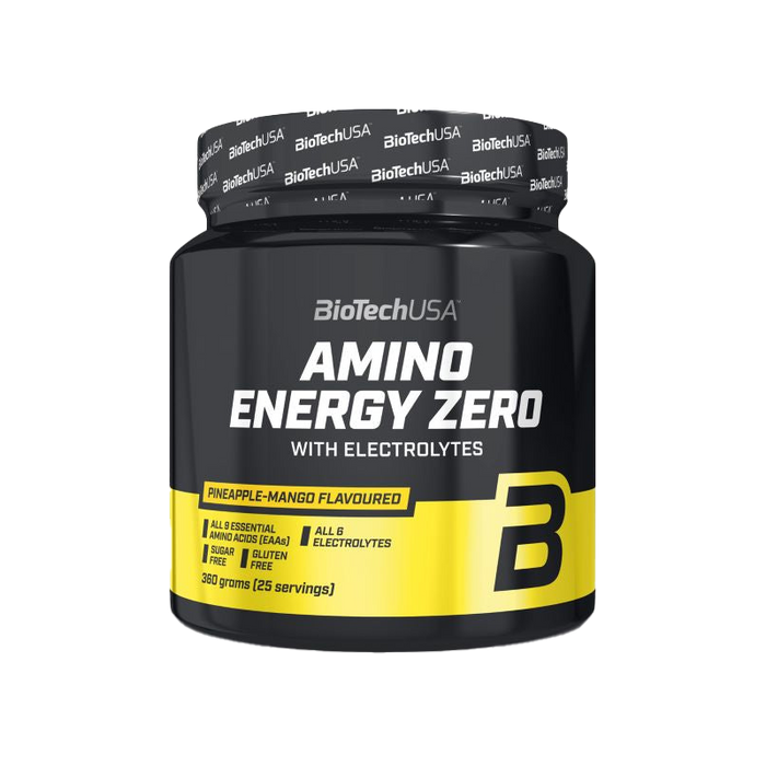 BioTechUSA Amino Energy Zero mit Elektrolyten, Limette – 360 Gramm