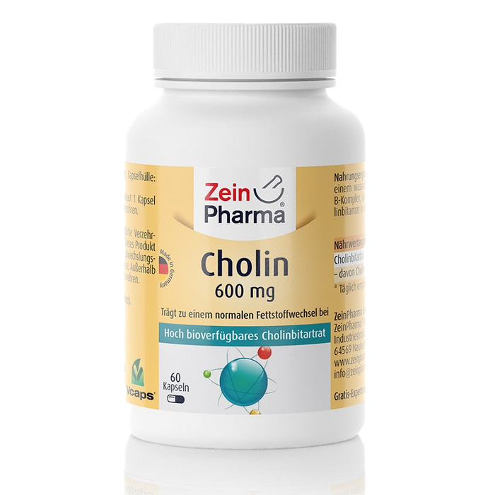 Zein Pharma Choline, 600mg - 60 caps