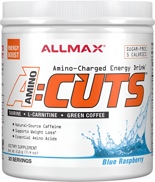 AllMax Nutrition AminoCuts A:Cuts, Blaue Himbeere – 210 Gramm