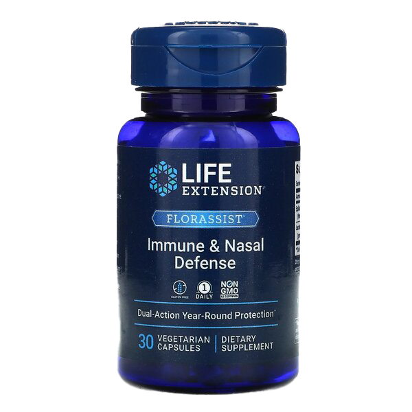 Life Extension Florassist Immune &amp; Nasal Defense – 30 Kapseln