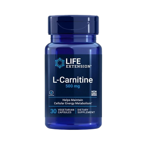 Life Extension L-Carnitine, 500mg - 30 vcaps