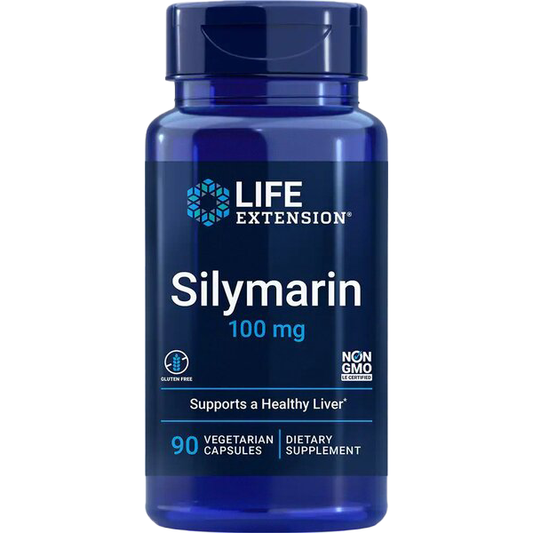 Life Extension Silymarin, 100mg - 90 vcaps