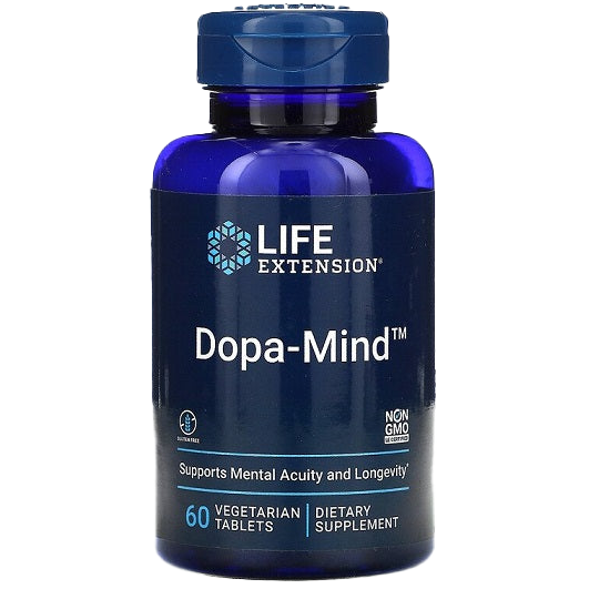 Life Extension Dopa-Mind – 60 vegetarische Tabs