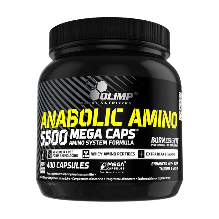 Olimp Nutrition Anabolic Amino 5500, Mega Caps – 400 Kapseln