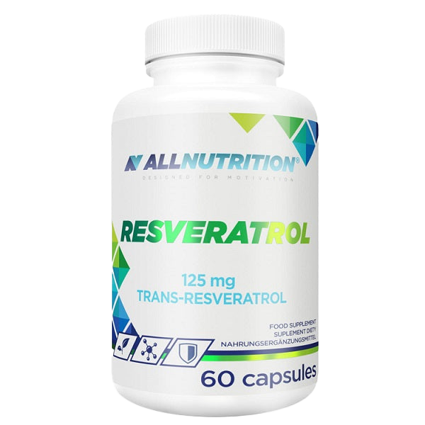 Allnutrition Resveratrol, 125 mg – 60 Kapseln