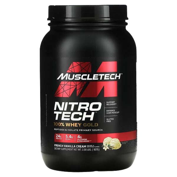 MuscleTech Nitro-Tech, Vanilla - 907 grams