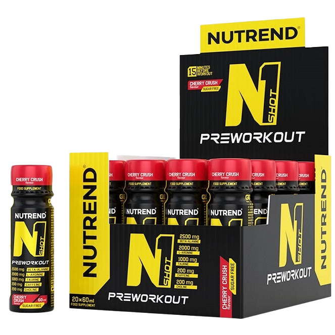 Nutrend N1 Shot Cherry Crush  20 x 60 ml.