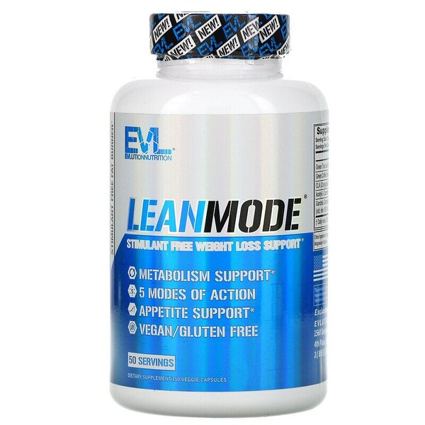 Evlution Nutrition LeanMode Fat Burner - 150 Capsules - Slimming and Weight Management at MySupplementShop by EVLution Nutrition