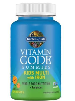Vitamin Code Kids Multi with Iron, Orange - 90 gummies at MySupplementShop.co.uk