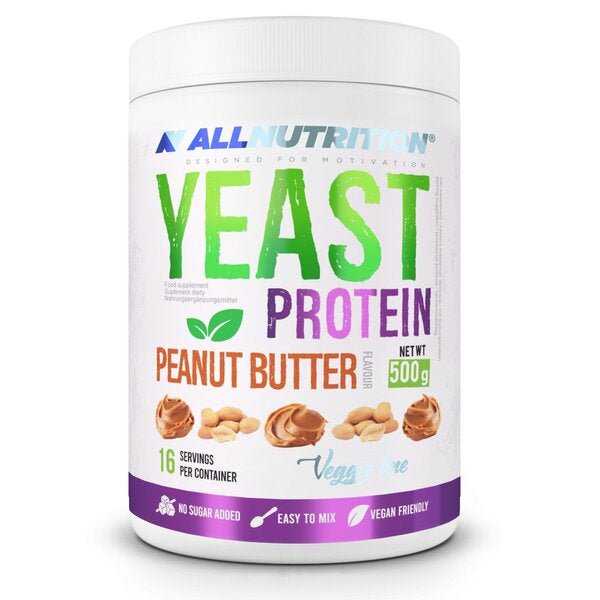 Allnutrition Yeast Protein Peanut Butter  500g - Protein at MySupplementShop by Allnutrition