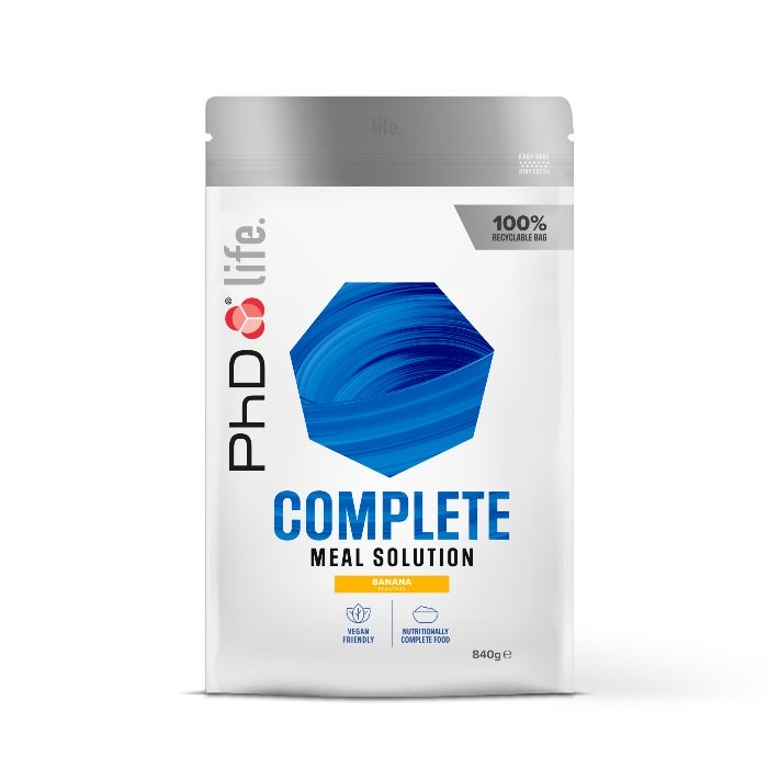 PhD Complete Meal Solution, Banana 840g - Health Foods at MySupplementShop by PhD