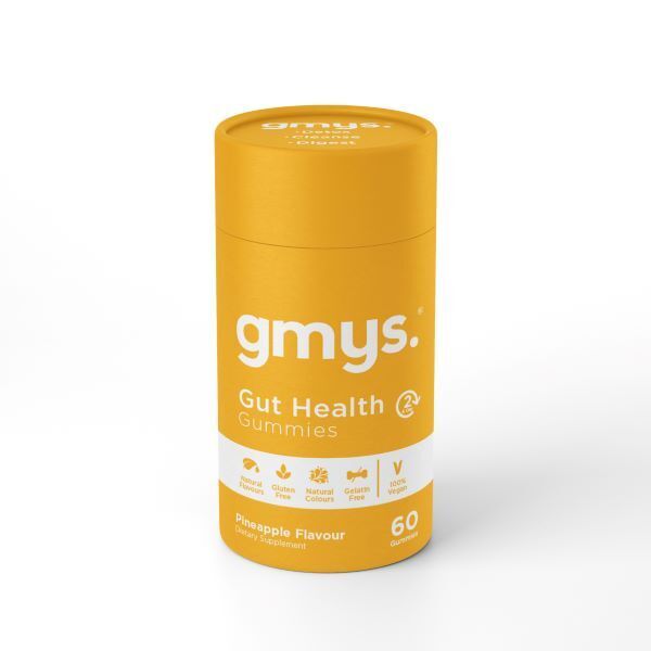 Gmys Gut Health Gummies, Pineapple - 60 gummies Best Value Nutritional Supplement at MYSUPPLEMENTSHOP.co.uk