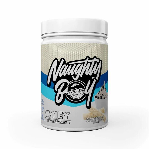 Advanced Whey, White Chocolate Cookies & Cream - 900g - Whey Proteins at MySupplementShop by Naughty Boy