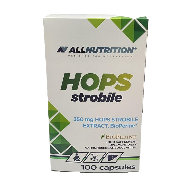 Allnutrition Hops Strobile, 350mg 100 caps