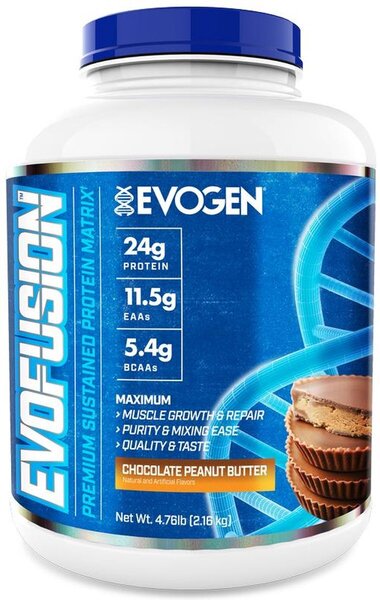 Evofusion, Chocolate Peanut Butter - 2016g - Default Title - Protein at MySupplementShop by Evogen