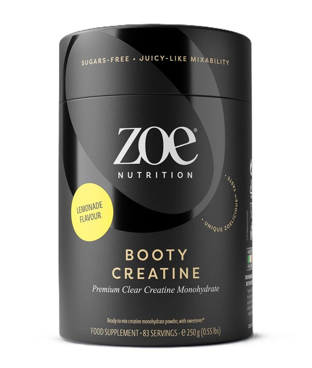 ZOE Nutrition Booty Creatine, Lemon - 250g - Default Title - Sports Nutrition at MySupplementShop by ZOE Nutrition