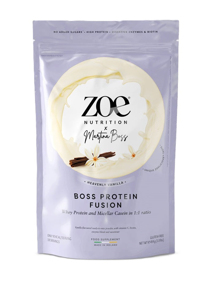 ZOE Nutrition Boss Protein Fusion, Heavenly Vanilla - 454g - Default Title - Sports Nutrition at MySupplementShop by ZOE Nutrition