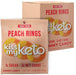 Kiss My Keto Peach Rings Keto Gummies - 8 x 25g - Vitamins & Supplements at MySupplementShop by Kiss My Keto