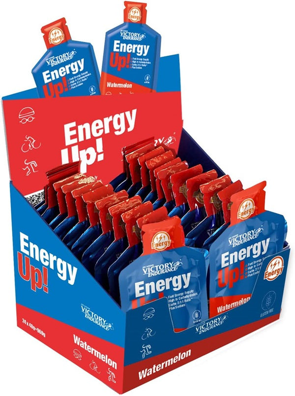 Weider Joe Weider Victory Endurance Energy Up! 24 x 40g - Watermelon - Nutrition Bars & Drinks at MySupplementShop by VICTORY ENDURANCE