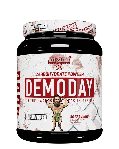 Axe & Sledge Demoday Carbohydrate Powder 990g - Unflavored - Weight Gainers & Carbs at MySupplementShop by Axe & Sledge