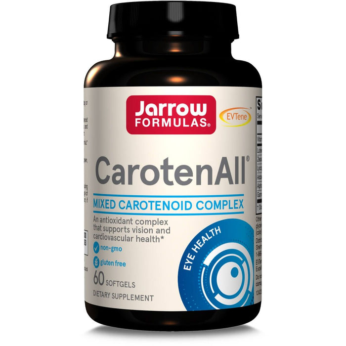 Jarrow Formulas CarotenALL 60 Softgels - Health and Wellbeing at MySupplementShop by Jarrow Formulas