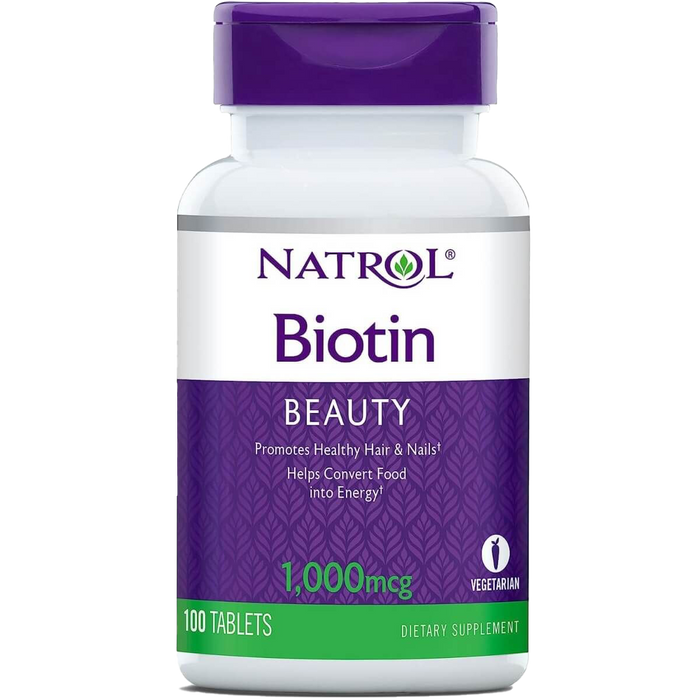 Natrol Biotin 1,000mcg 100 Tablets