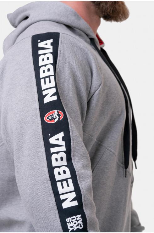 Nebbia Unlock The Champion Hoodie 194 Light Grey - Medium - Hoodie at MySupplementShop by Nebbia