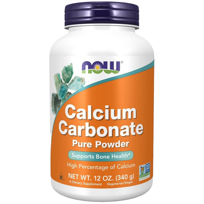 NOW Foods Calcium Carbonate Pure Powder 12oz (340G)