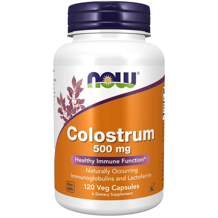 NOW Foods Kolostrum, 500 mg – 120 Kapseln