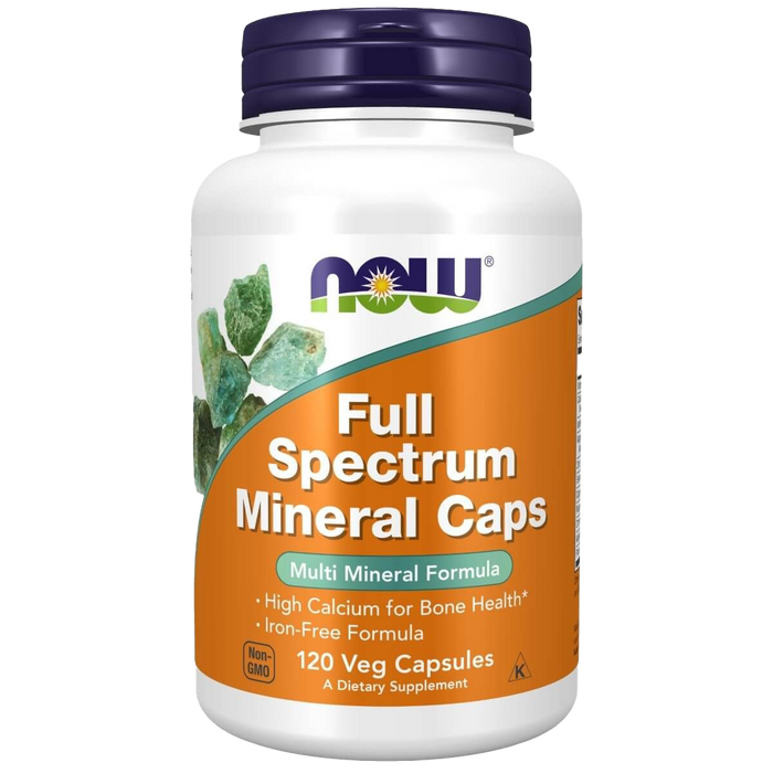 NOW Foods Full Spectrum Mineral Caps 120 Veg Capsules