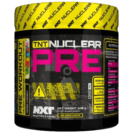 NXT Nutrition TNT Nuclear PRE-workout 40 servings