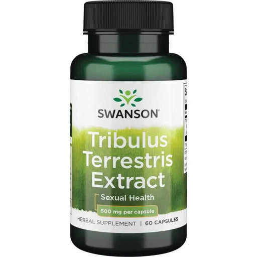 Swanson Tribulus Terrestris Extract, 500mg - 60 caps - Natural Testosterone Support at MySupplementShop by Swanson