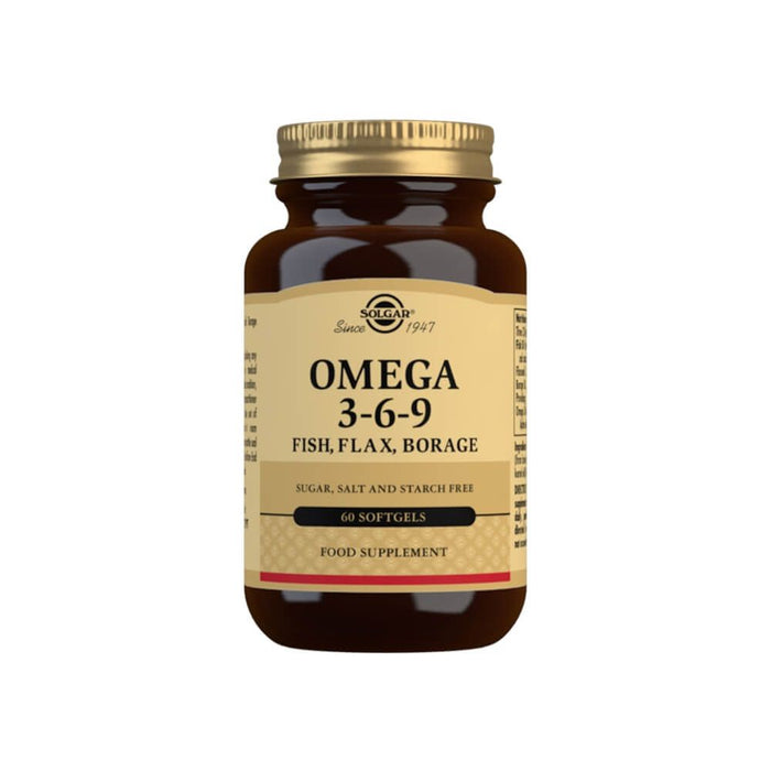 Solgar Omega 3-6-9 Softgels Pack of 60 - Brain & Memory at MySupplementShop by Solgar