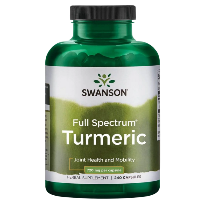 Swanson Full Spectrum Turmeric 720 mg 240 Capsules