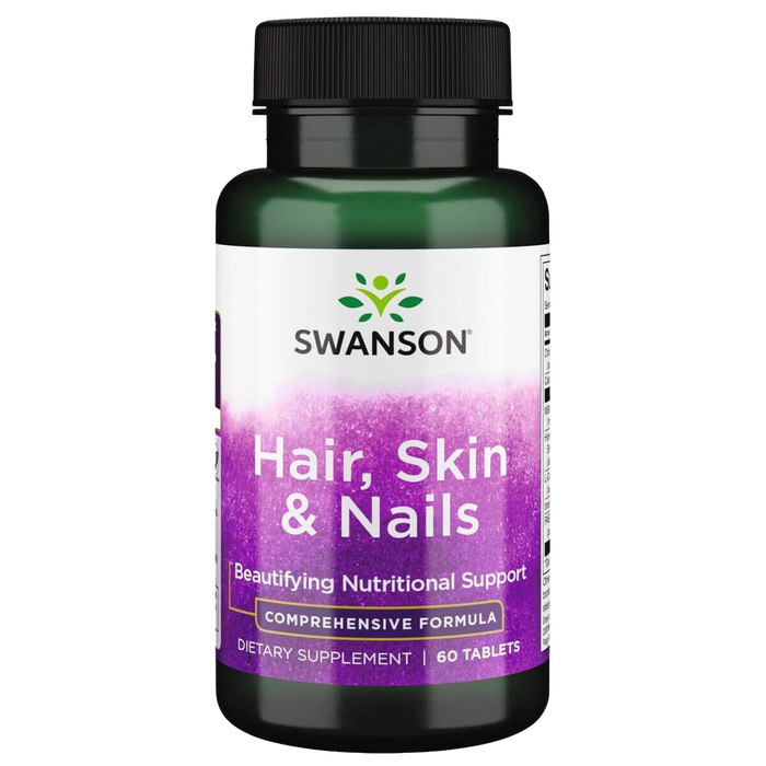 Swanson Haare, Haut und Nägel – 60 Tabletten