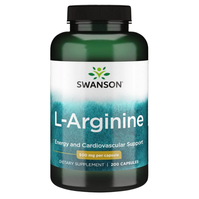 Swanson L-Arginine 500 mg 200 Capsules